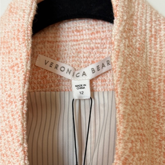 Veronica Beard Blazer in Light Pink Tweed - Picture 3 of 7